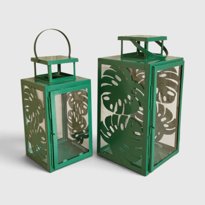 Metal Lamp Set of 2