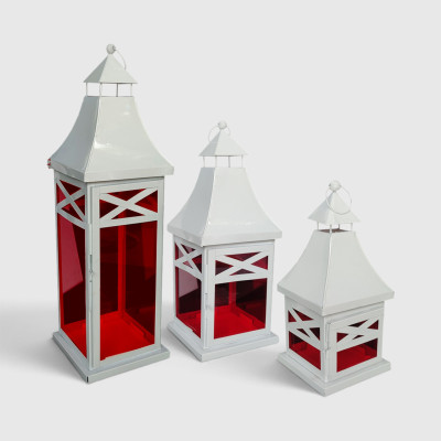 Metal Lamp set of 3