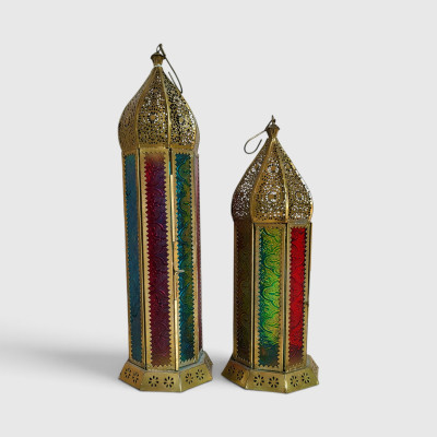 Metal Lamp set of 2