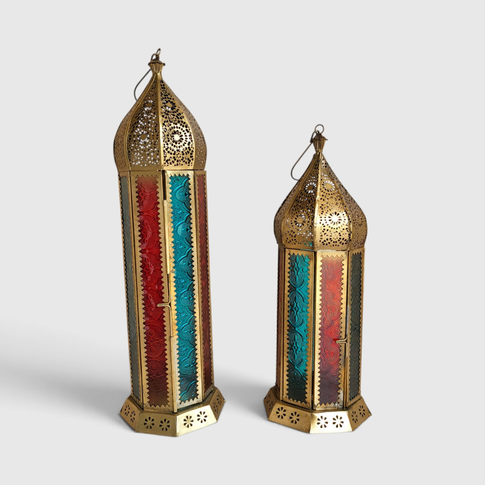 Metal Lamp set of 2