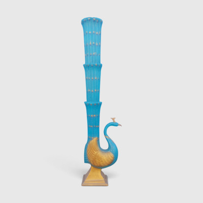Peacock pillar