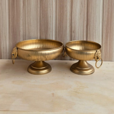 Metal urli  set of 2