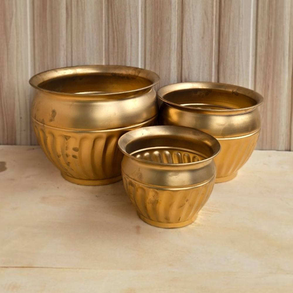 Metal urli  set of 3