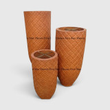 Fiber pot set of 3