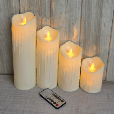 LED Candles with dripping effect