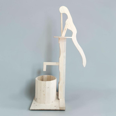 Pine wood Water Pump