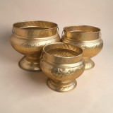 Metal planter set of 3