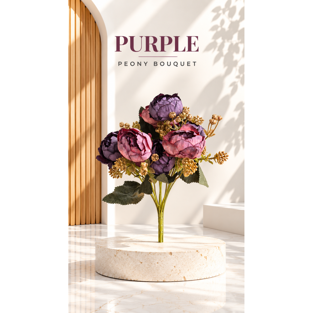 Peony bunch x7