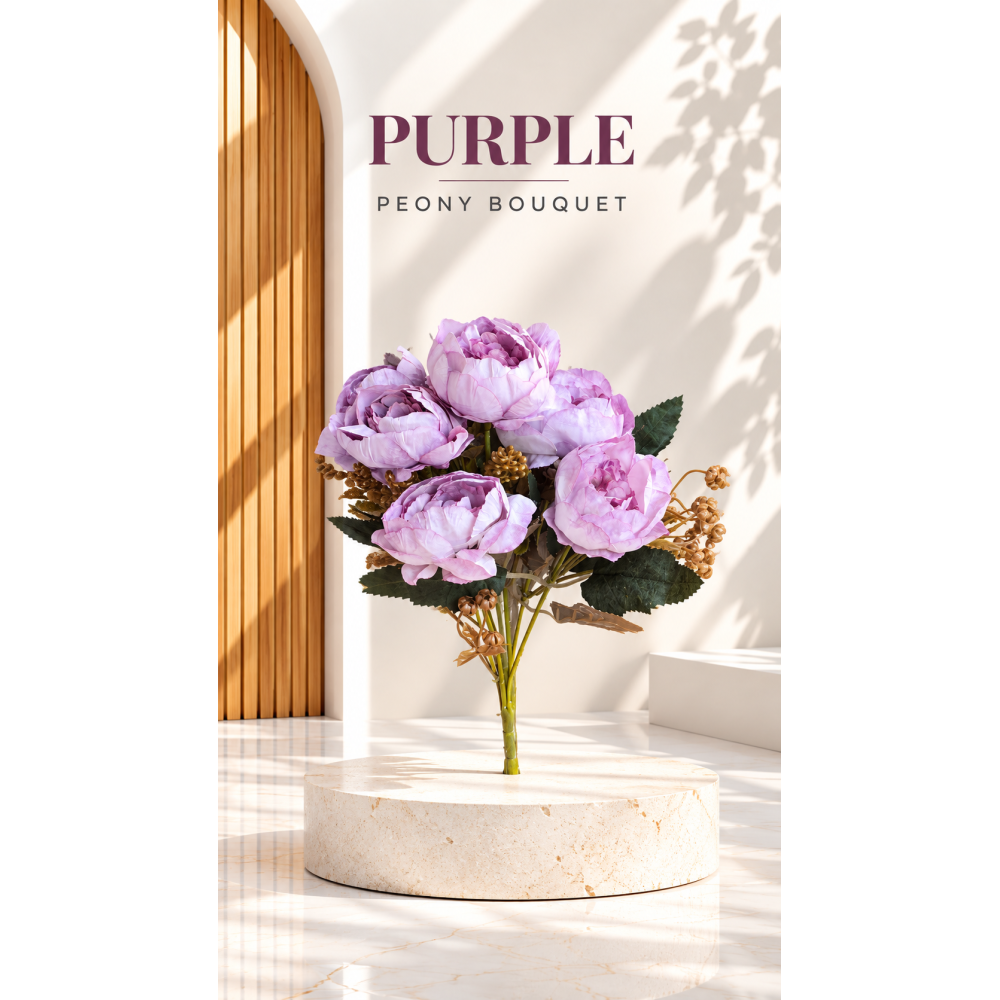 Peony bunch x7