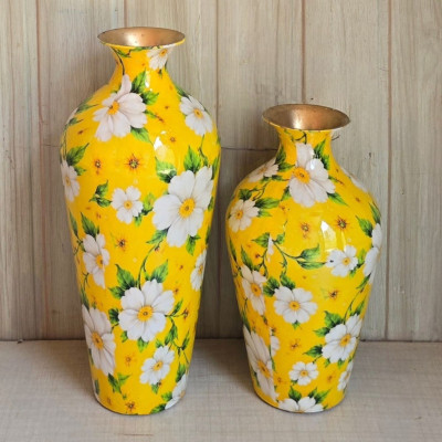 Metal vase Printed
