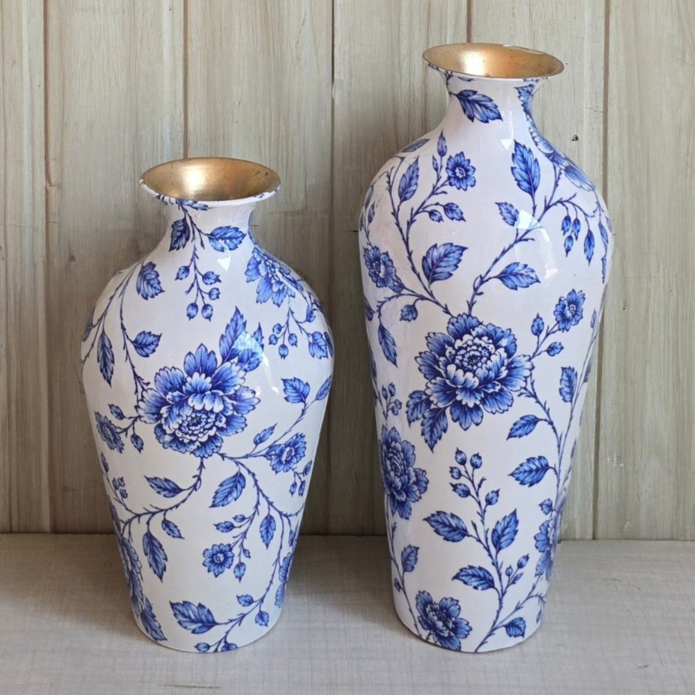 Metal vase Printed