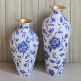 Metal vase Printed