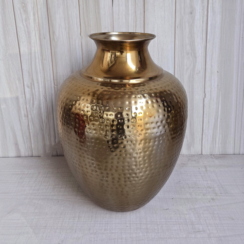 Metal vase 18 inch