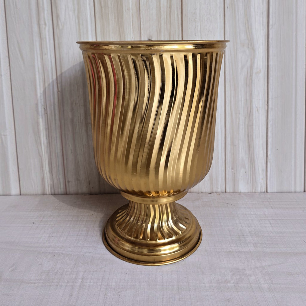 Metal vase 18 inch