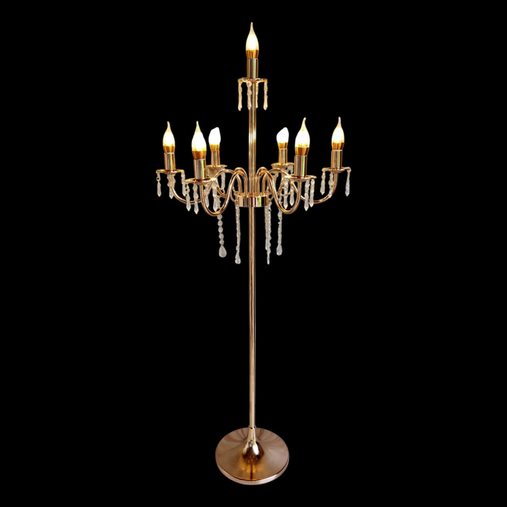 Light Stand-crystal candelabra
