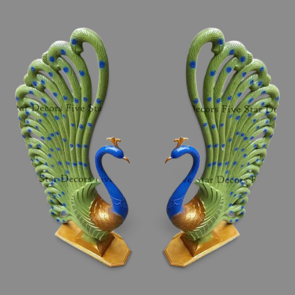 Fiber bird set of 2