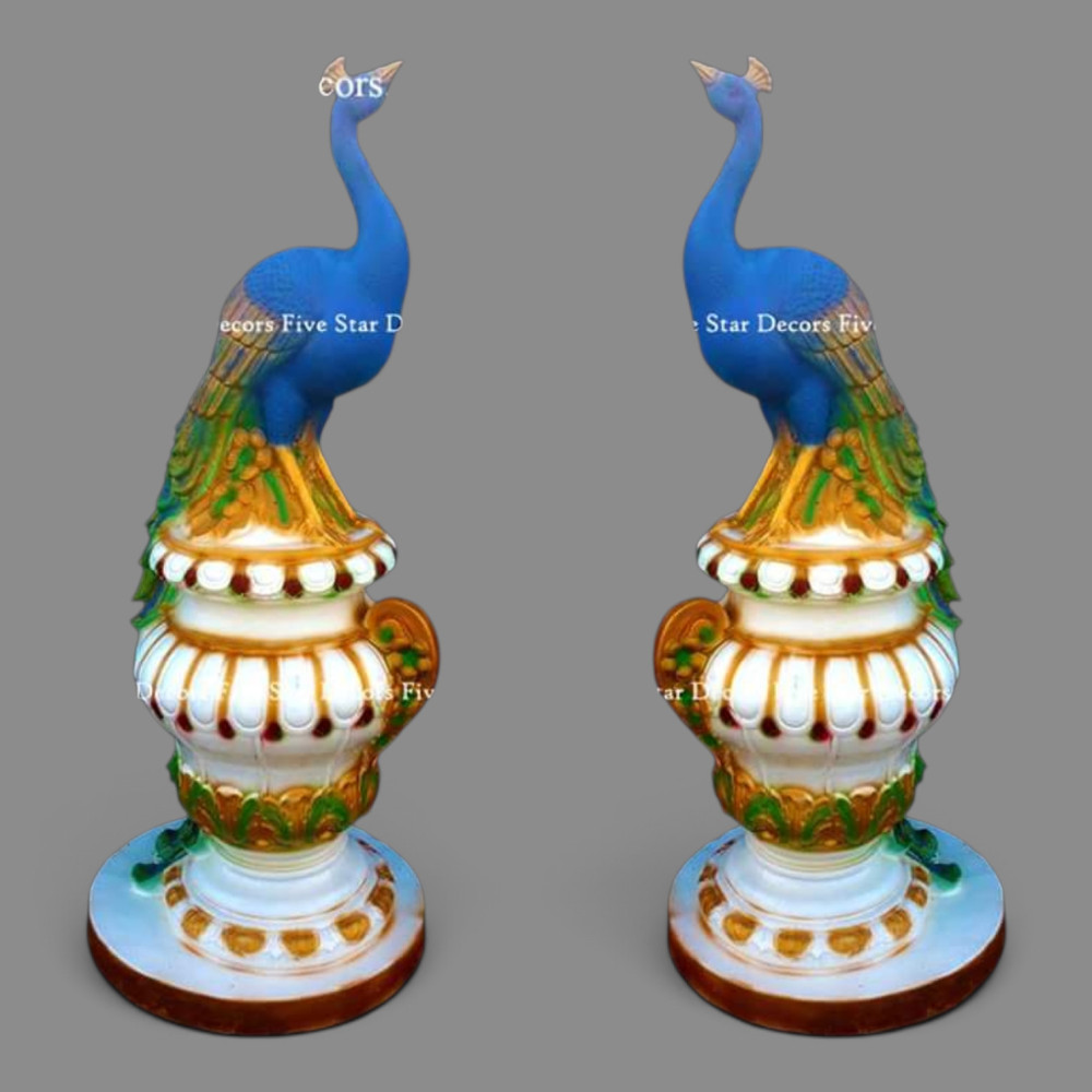 Fiber bird set of 2