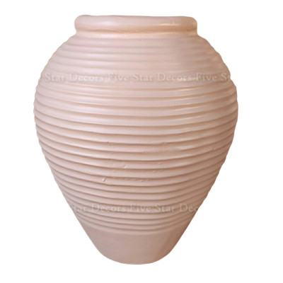 Fiber pot with lining