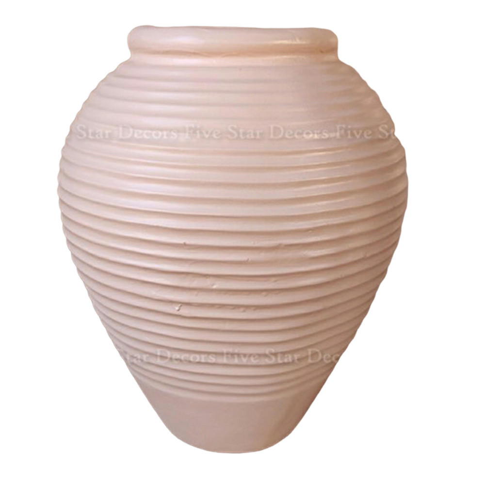 Fiber pot with lining