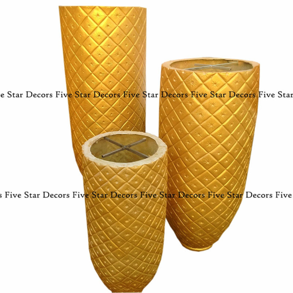 Fiber pot set of 3